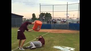 Chalmette Coach Lyall Barwick Gets A Gatorade Shower [upl. by Aurelea]