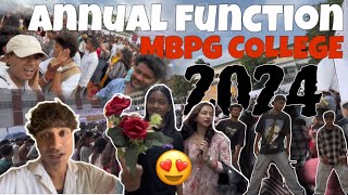 MBPG COLLEGE HALDWANI AANUAL FUNCTION 2024  unexpressed ending [upl. by Raynold968]