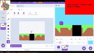 Make A Platformer In Scratch part One [upl. by Ablem]