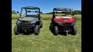 Which should you buy Comparison Hisun Sector 550 vs Massimo T Boss 560 UTVs and test drives [upl. by Henrique]