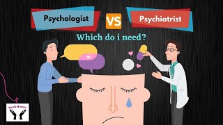 Difference between Psychiatrist and Psychologist  Psychologist vs Psychiatrist  Psych Healers [upl. by Monney838]