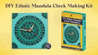 Easy Handmade Wall Clock with Deco Transfer [upl. by Fachan]