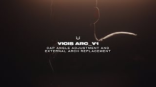 VICIS ARCV1 Elite Shoulder Pads Cap Angle Adjustment and External Arch Replacement [upl. by Adrien]