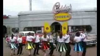 Rock and roll dance at Billy lee Rileys rockabilly song Baby Please Dont Go by Dance to the 60s [upl. by Lavicrep792]