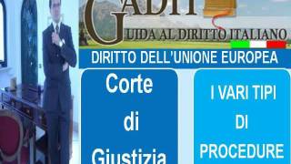 63 I VARI TIPI DI PROCEDURE DELLA CORTE DI GIUSTIZIAwmv [upl. by Pool774]