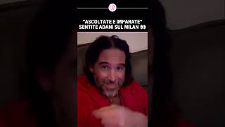 Lele Adani scatenato sul Milan e su Fonseca shorts Milan MilanUdinese rompipallone [upl. by Higginbotham]