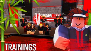 BAMBOU TRAINING  MANAGER POV roblox [upl. by Nedap]