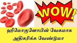 How to Increase Hemoglobin Level in Tamil [upl. by Sawyere]