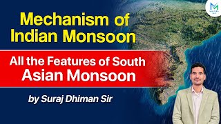 Mechanism of Indian Monsoon  Indian Geography  Climate of India  Maluka IAS [upl. by Cole821]