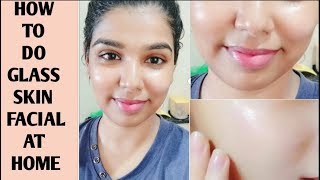 Glass Skin Facial  how to get flawless glowing skin in tamil  tan facial tamil [upl. by Atthia]