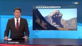 Vulkanausbruch auf Bali  vulcano eruption Bali [upl. by Asinla]