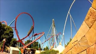 PORTAVENTURA  SALOU  SPAIN [upl. by Sansbury]