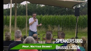 2024 Speakers BBQ Mattias Desmet Stigma en Propaganda [upl. by Navac]