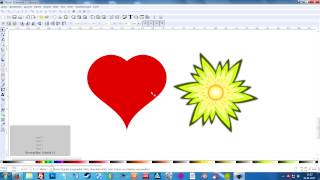 Inkscape Tutorial deutsch  Herz und Blume erstellen [upl. by Adolfo]