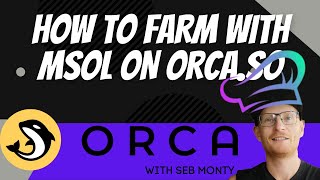 Farming mSOL on Orca at over 130 and earning ORCA and MNDE tokens [upl. by Daht36]