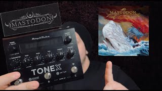 Webbs Gear Review  Recreating the Mastodon  Leviathan guitarbass tone with the TONEX Pedal [upl. by Cello]