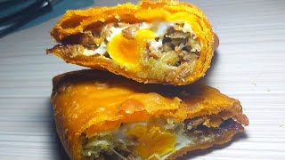 HOW TO MAKE ILOCOS EMPANADA empanada ilocosempanada [upl. by Llyrat]