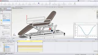 Timebased Motion Analysis  SolidWorks [upl. by Dranek633]