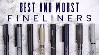 Finding the BEST Fineliner  The Ultimate Fineline Marker Test [upl. by Firooc]