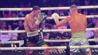 David Benavidez vs Gvozdyk Round 8 [upl. by Netsrejk360]