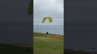 San Diego tandem paraglider take off [upl. by Seale]