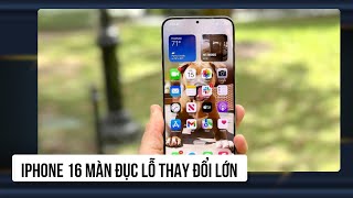 Lộ diện iPhone 16 màn hình đục lỗ thay đổi dữ chưa [upl. by Jock821]