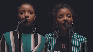 Chloe x Halle  Cool People  Official Music Video Live [upl. by Yrod]