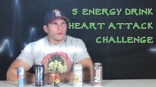 5 Energy Drink Chug Challenge WARNING DO NOT ATTEMPT [upl. by Grieve]