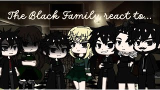 The Black Family react to  Harry Potter [upl. by Aicelaf]