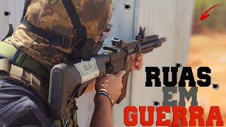 CONFRONTO INTENSO  RUAS EM GUERRA GAMEPLAY de AIRSOFT  POLÍCIA VS MILÍCIA [upl. by Temhem164]