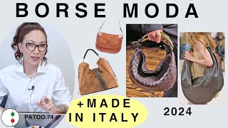 BORSE MODA TENDENZA INVERNO e Borse Pelle Made in Italy 2024 25 Patoo74 Accessori donna fall fashion [upl. by Sella393]