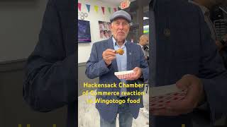 Hackensack Chamber of Commerce reaction to Korean style food from Wingotogo [upl. by Novad]