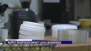 Local businesses face product shortages across the TriCities [upl. by Accebber570]