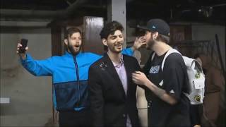 Faze Banks Kisses Ice Poseidon Then Try To FistBump Hampton Brandon And Fails [upl. by Ahsakat633]