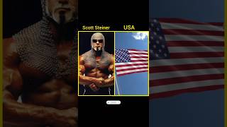 WWE wrestlers Nationality part 4wwe romanreigns wrestling shorts [upl. by Ahselrak]