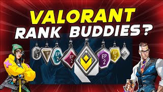 How To Get Valorant Rank Gun Buddy [upl. by Elocal541]