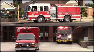 Unposted July2019 SBCoFD Phaser Tone Structure Fire Response amp Rialto Co 202 [upl. by Enelloc]