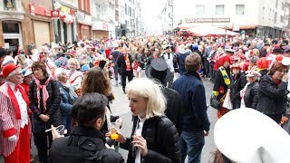 Weiberfastnacht 2019 Weiberfastnachtszug Jan und Griet [upl. by Burnham]