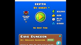 DEPTH EXTREME DEMON 4 Geometry Dash [upl. by Farra]