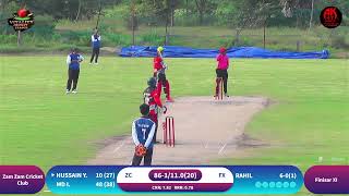 VITALITY CRICKET LEAGUE S7   ZAM ZAM CRICKET CLUB vs FINISAR XI [upl. by Freed]