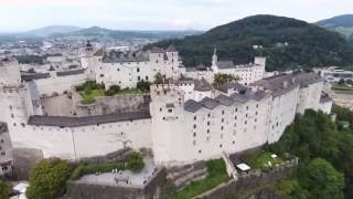 Luftaufnahme Salzburg Festung Hohensalzburg mit Drohne HD [upl. by Gallenz]