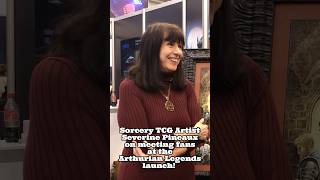 Severine Pineaux really enjoyed the Sorcery TCG Arthurian Legends launch [upl. by Etnecniv]