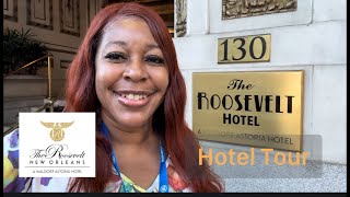 Roosevelt Waldorf Astoria Hotel New Orleans tour [upl. by Abocaj773]