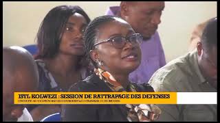 SESSION DE RATTRAPAGE DÉFENSE ISTL Kolwezi [upl. by Arva383]