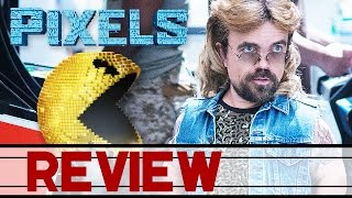 PIXELS Trailer Deutsch German amp Review Kritik HD  Adam Sandler Peter Dinklage [upl. by Iniretake783]