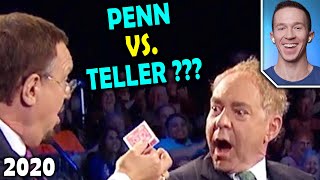 Magician REACTS to PENN TRICKING TELLER  on Penn and Teller FOOL US 2020 [upl. by Acim148]