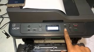 Brother Printer DCPL2541 d Drum Toner Reset new trick 2018 [upl. by Atse]