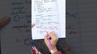 Reactions of benzene halogenation organic chemistry class 12 [upl. by Marko]