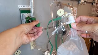 Oxygen Delivery Devices How to Give Oxygen [upl. by Karrah]