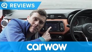 Nissan Micra 2017 NissanConnect infotainment and interior review  Mat Watson Reviews [upl. by Riem662]